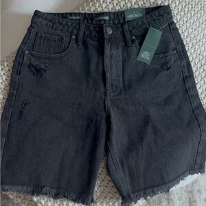 🏷️5/$30 Black Denim Women Shorts NWT
